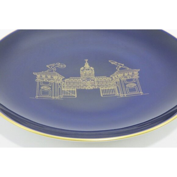 Porcelain Wall Plate KPM Berlin Castle Charlottenburg Palace Germany - Picture 4 of 10